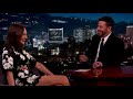 Gal Gadot Asks Jimmy Kimmel About Her Breast (Jimmy Kimmel figure it out both are look great)