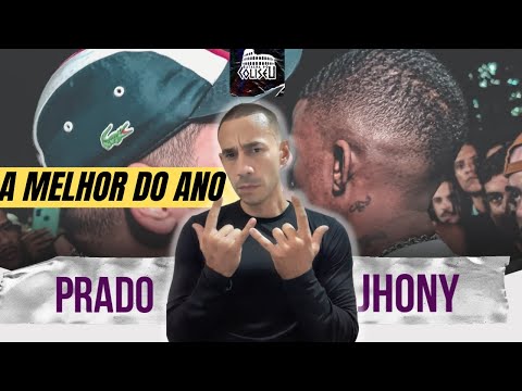 ZENMC ANALISE - MELHOR BATALHA DO ANO 🔥🔥 JHONY MC X PRADO SP   SEGUNDA FASE   BATALHA DO COLISEU