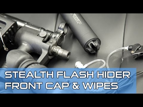 Stealth Flash Hider Front Cap for Griffin Armament Pistol Suppressors