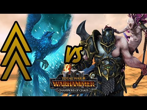 RANK 9 Frostheart vs VILITCH - High Elves vs Tzeentch // Total War: WARHAMMER 3 Mixed Multiplayer