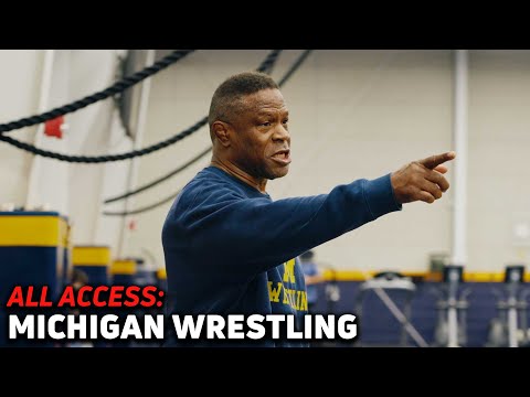 Inside A Division 1 Wrestling Practice At The University Of Michigan