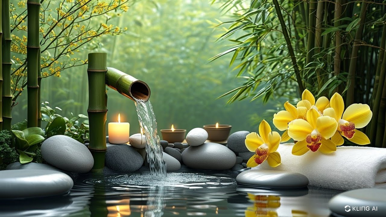 Beautiful Relaxing Music - Water Sounds, Deep Sleeping Music, Meditation Music, Relaxing Piano