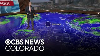 Small system bringing in some rain and mountains snow
