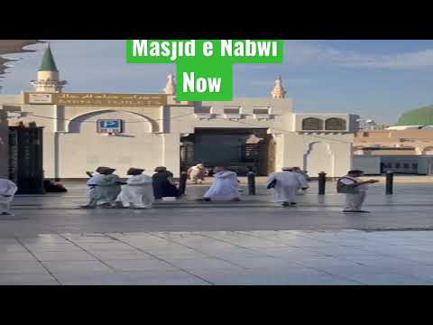 Masjid e Nabwi now #madina