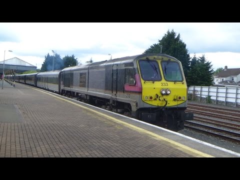IE 201 Class loco 233 + Enterprise Train - Dundalk 3/6/15