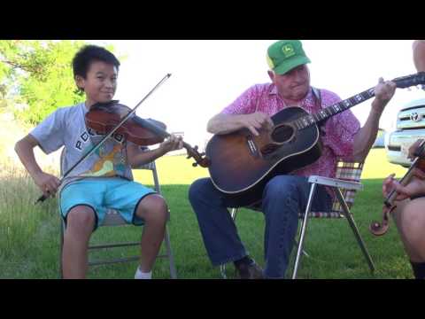 2017-06-18 Jamming Dusty Miller.  Leah Bowen, Teo Quale, Miles Quale - Weiser 2017