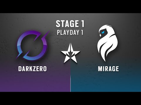 DarkZero vs Mirage // North American League 2022 - Stage 1 - Playday #1