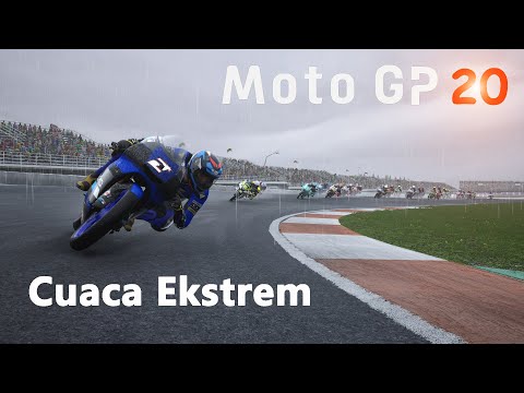 MotoGp 20 Career Mode Gameplay - Cuaca Ekstrem #Part 18