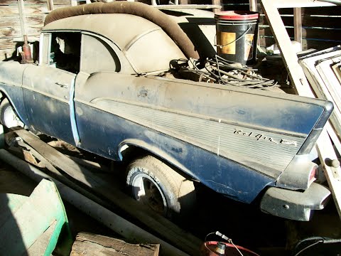 57 Chevy Bel Air Barn Find