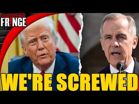 TRUMP DESTROYS CANADA'S FUTURE. CARNEY FLEES!