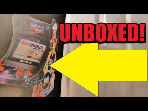 Unboxing the Data East My Arcade Mini Player!