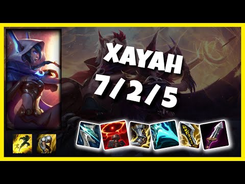 Xayah vs Kai'Sa BR Challenger BOT (7/2/5) - v11.2
