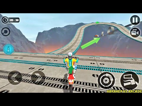 Impossible Moto Bike Tracks 3D: Best Moto Game Driving Levels 11,12,13 Android Gameplay Walkthrough