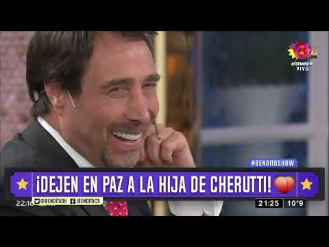 ¡Dejen en paz a la hija de Cherutti!