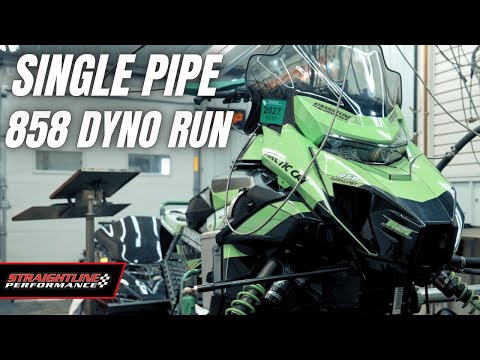 Arctic Cat 858 Single Pipe Exhaust | Huge Weight Loss & Power Gain