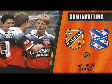 ⚽️ Overtuigende thuisoverwinning | Samenvatting FC Volendam - SC Heerenveen : 4 - 1 (1997-1998)