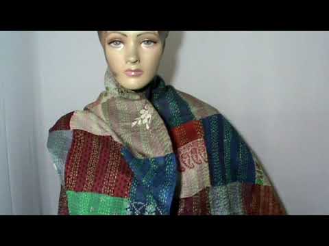 Bindi BD Handmade Nakshi Kantha Scarf