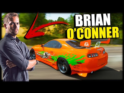 FAST & FURIOUS RACING with BRIAN O'CONNER - Forza Horizon 4