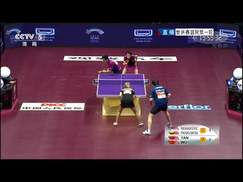 2015 WTTC (MX-R128) KARAKASEVIC A. / PASKAUSKIENE R. - YAN An / WU Yang [HD] [Full Match/Chinese]