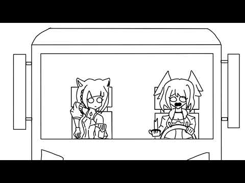 Eunie drives a bus [Xenoblade 3 Animation]