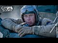 Skirmish With A Tiger Tank Fury Brad Pitt Shia LaBeouf Logan Lerman