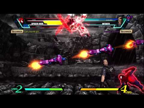 Ultimate Marvel vs Capcom 3 (PS3) -- Non-Ranked Matches 110 - Bait Dem Wesker Users