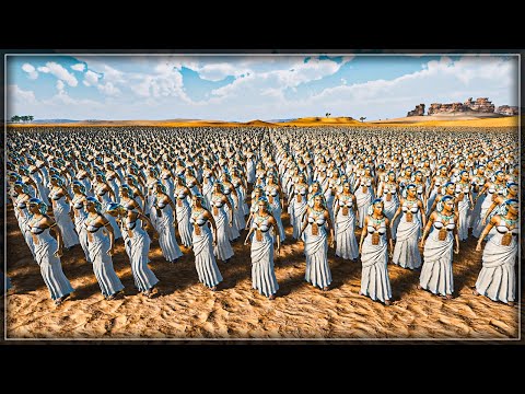 Cleopatra Army vs 1 Million Zombie Soldiers - Ultra Epic Battle Simulator 2