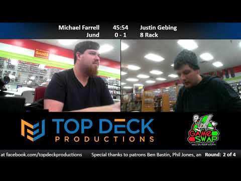 Modern w/ Commentary (11/27/18) - Michael Farrell (Jund) vs. Justin Gebing (8-Rack)