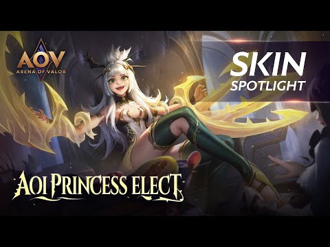 Aoi Princess Elect Skin Spotlight - Garena AOV (Arena of Valor)
