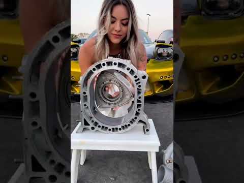 The Famous Mazda RX7 FD Rotor Build #rx7 #mazdarx7 #car #cars #cargirl
