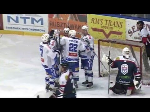 Unia Oświęcim – Ciarko PBS Bank STS Sanok 4:1 (2:0, 2:0, 0:1)