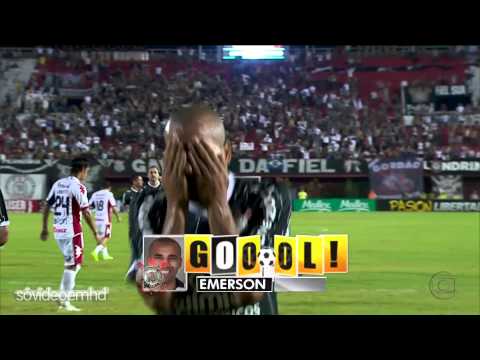 Gols - Nacional (PAR) 1 x 3 Corinthians (BRA) - Libertadores 2012 - 11/04/2012 - Globo HD