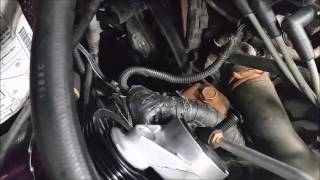 How to Replace Chrysler V6 Serpentine Belt Kit 3.3 L, Grand Voyager