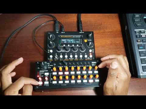 Korg SQ-1 Trick - Keyboard mode!