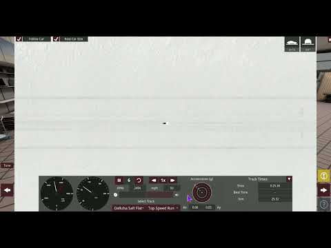 Top Speed test on my Automation turbo-diesel engine