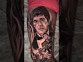 Scarface on My Skin! Unveiling My Epic Tony Montana Hand Tattoo #tonymontana #tattooartist