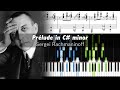 Rachmaninoff - Prelude in C Sharp Minor (Op. 3 No. 2) - Piano Tutorial with Sheet Music