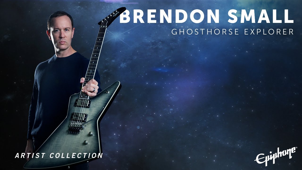 Epiphone | Brendon Small GhostHorse Explorer - YouTube