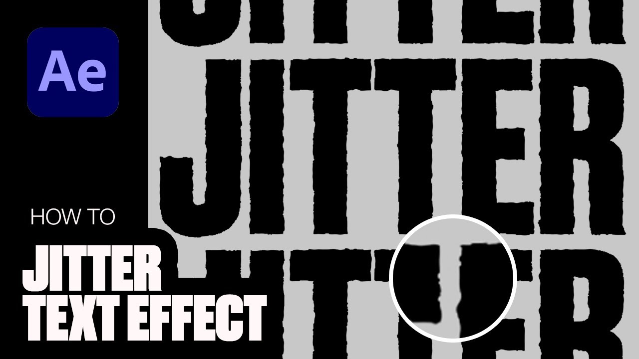Jitter/Wiggle Effect on Your Graphics (After Effects Tutorial)