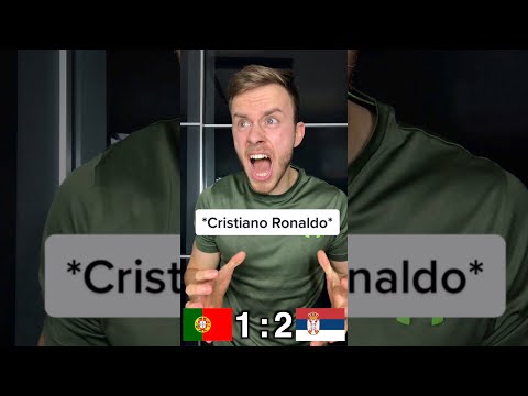 WM ohne CR7?! 😳 Serbien schickt Portugal in die Play-Offs! 😵 | #shorts