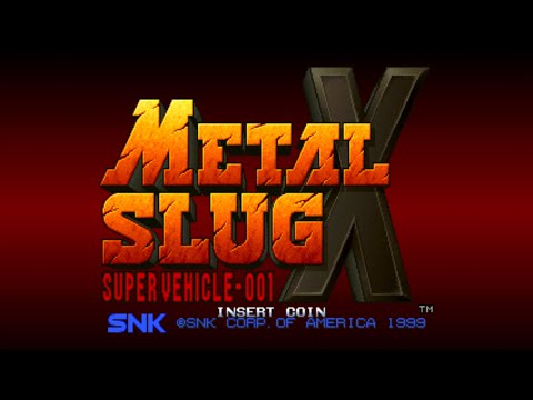 Metal Slug X: Super Vehicle-001 (Arcade) 【Longplay】