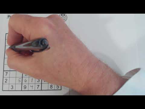 Sudoku Primer 75 - L pattern in a medium puzzle (sudoku rules, sudoku game)