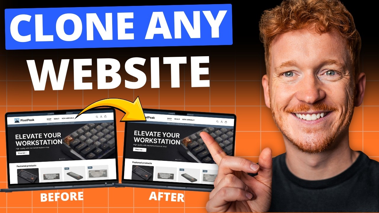 How to Clone any Website for Free with AI