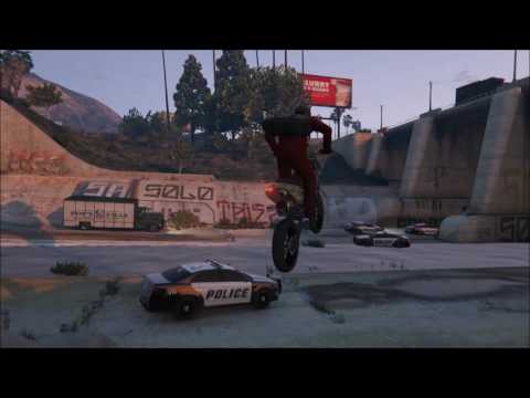 GTAV 2 Motorcycle getaway after the first heist
