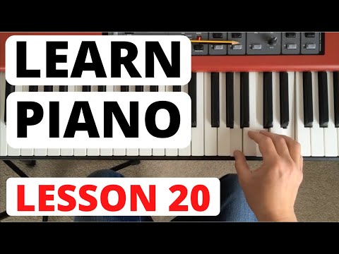 How To Play Piano for Beginners, Lesson 20 || A New Piece, Prelude in F