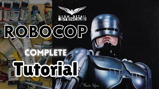Robocop Painting Tutorial 🎨 HD Stencils Step by Step