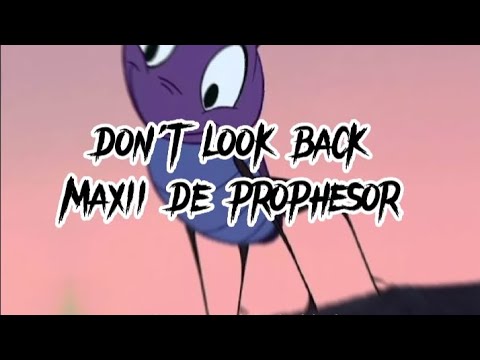 Maxii De Prophesor Don't Look Back lyrics