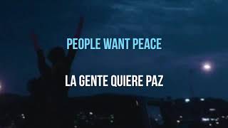 People want peace - Paul McCartney (lyrics - traducción al español)