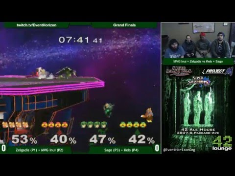 Construct 48 - Kels + Sago vs MVG | Inui + Zelgadis - Melee Doubles GF