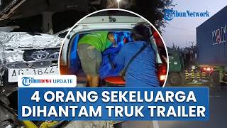 Laka Maut Probolinggo, 4 Orang Sekeluarga Asal Blitar Tewas Dihantam Truk Trailer di Perlintasan KA